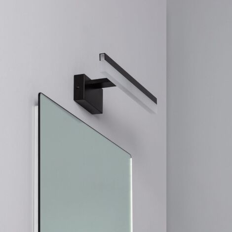 Applique per Specchio del Bagno Lenny 7 W Nero