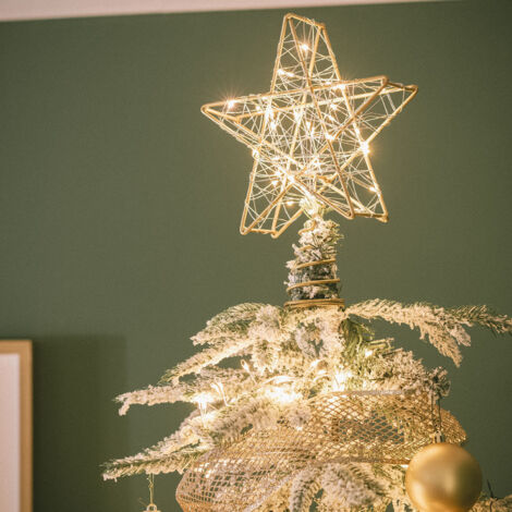 Hallmark Puntale per albero di Natale, puntale per albero di Natale, motivo: fumetti di arachidi, rosso e bianco