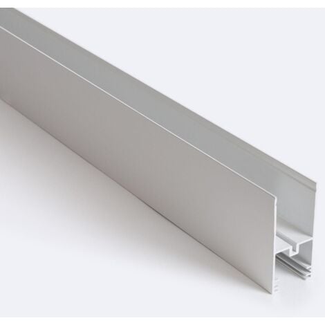 Profilo Superficie per Binario Magnetico Monofase 25mm Super Slim 48V 1m  Bianco1000 mm