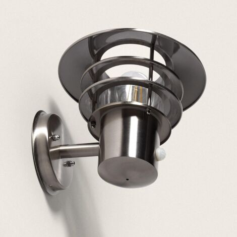 Applique Da Esterno Moderno Antracite Con Crepuscolare Giardino TR480 - Foto 8