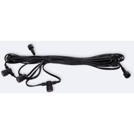 CAVO CAVO PROLUNGA 3 METRI PER ALIMENTATORE DC 12V-24V ADATTATORI - Foto 4