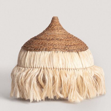 Paralume Lampada a Sospensione Rattan Halima 570 mm ILUZZIA Naturale