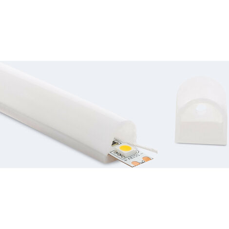 Tubo in Silicone LED Flex da Incasso per Strisce LED fino a 11 mm BL1513 2m