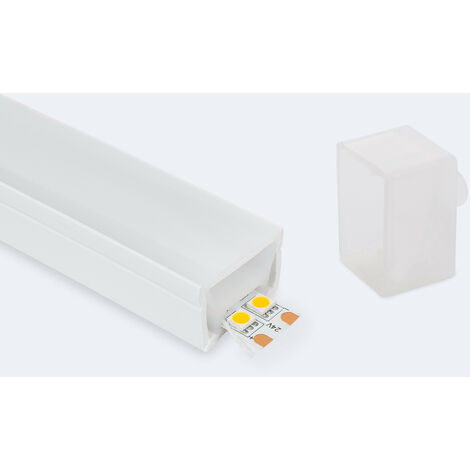 Tubo in Silicone LED Flex da Incasso per Strisce LED fino a 16 mm BL3020  10m (1/5)