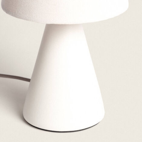 Lampada da Tavolo Ceramica Artzai Bianco Rotto