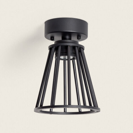 Lampada da Soffitto per Esterni LED 6W Alluminio Bradda Nero (1/5)