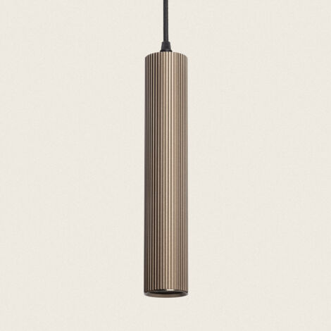 Lampada a Sospensione Alluminio Aritz 1 Faretto  Bronzo