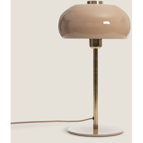 Lampada da Tavolo Metallo Bhavin Beige