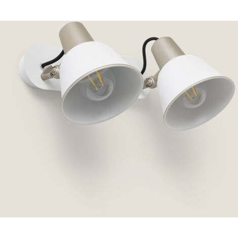 Lampada LED Philips Dyna Con 2 Faretti Regolabili - Bianco, Per Casa - Foto 4