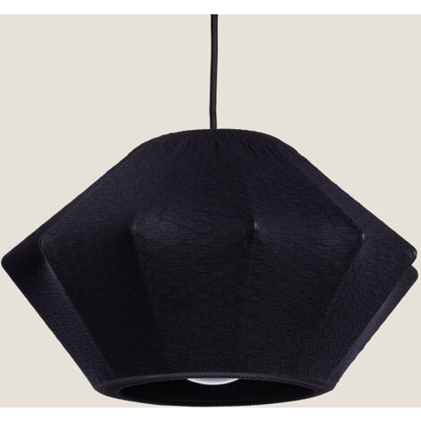 Lampada a Sospensione Metallo Tihoi Nero (1/5)