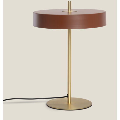Lampada da Tavolo Metallo Korkor Marrone (1/5)