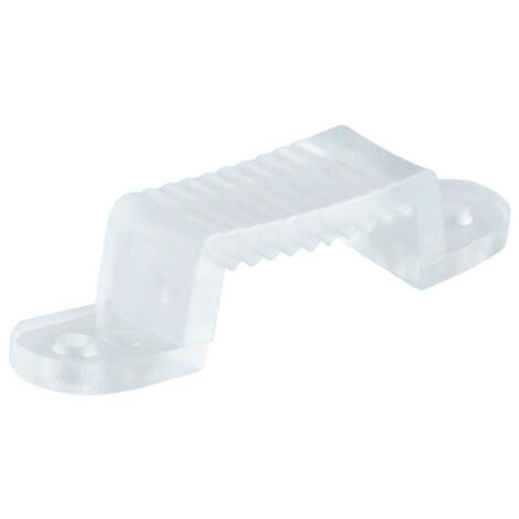 10 PZ Clip Fissaggio Rigido Passo 14X7 mm Per Fissare Bobina Striscia