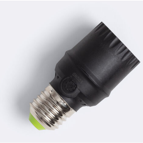 Sensore di Suono per Lampadine E27 Nero