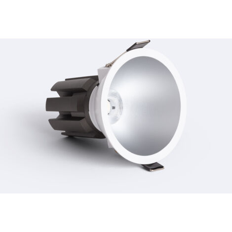 Faretto Downlight LED 9-12W Conico Areni Foro Ø 85 mm 4000K Grigio Bianco Naturale 12 W