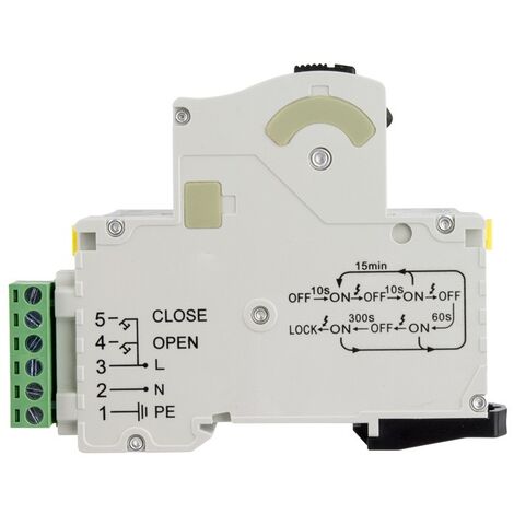 Interruttore Differenziale Industriale Riarmabile Compatto 2P 30mA 40-36A  10kA Classe A MAXGE 63 A