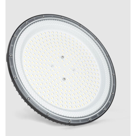 Campana LED Industriale UFO 200W 100lm/W Solid X3 No Flicker 6000K Bianco Freddo