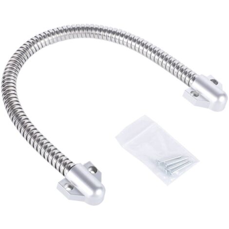 Passacavi flessibile per porta Argento 6 mm