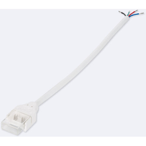 Connettore Hippo con cavo per striscia LED RGB 220V WCOB Silicone FLEX Larghezza 12 mm 12 mm (1/2)