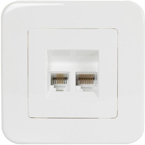 Spina / Presa RJ11 Adattatore Telefonico Marrone | Leroy Merlin - Foto 10