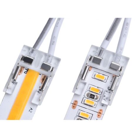 Connettore Hippo con Cavo per Striscia LED COB 10mm IP20 10 mm