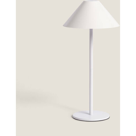 Lampada da Tavolo LED 3W Portatile Kivuli per Esterni con Batteria USB Ricaricabile Bianco
