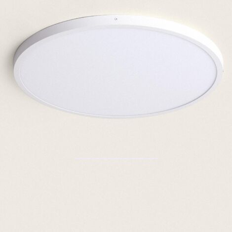 Plafoniera LED 48W Circolare Superslim CCT Selezionabile Ø600 mm Selezionabile (Caldo-Naturale-Freddo)