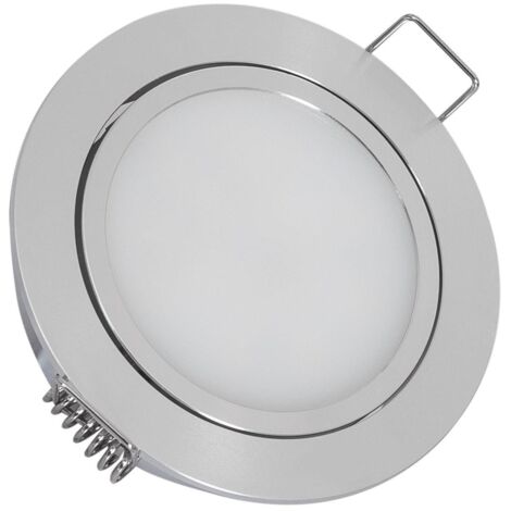 Downlight LED 3W 12V DC Circolare Mobilia Foro Ø 67 mm Indirizzabile 2700K Bianco Caldo