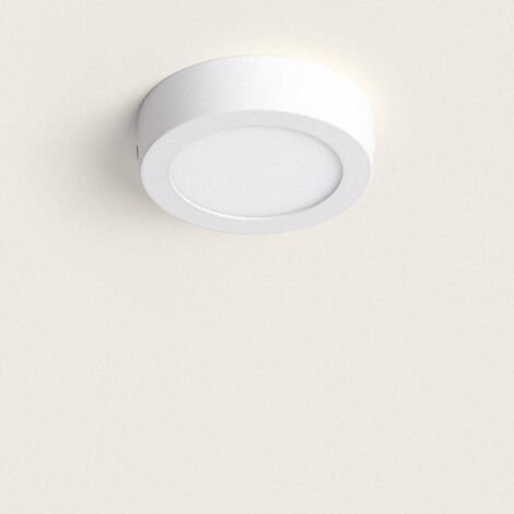 Ledkia Plafoniera LED Circolare 6W 120 mm 6000K Bianco Freddo