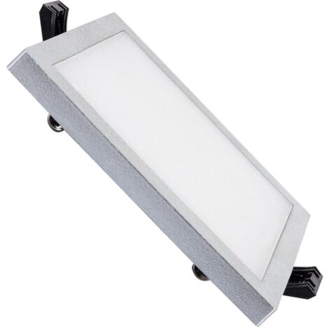 Pannello Downlight LED 18W Quadrata SuperSlim LIFUD Foro 205x205 mm Bianco Freddo 6000K