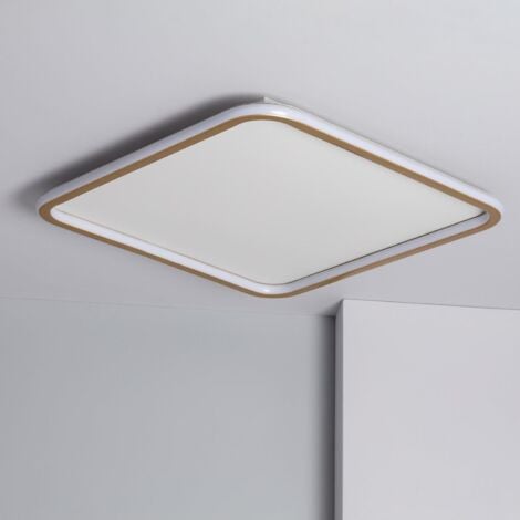 Applique Cornice Quadrata Oro Led CCT Luce Indiretta Selezionabile