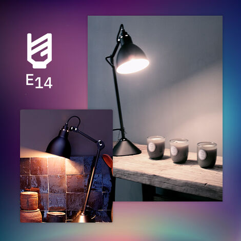 Lampadina LED Candela Vetro C35 E14 6W 3000K Luce Calda Life