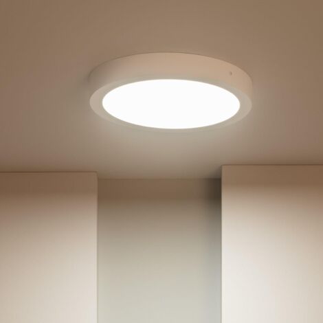 Plafoniera LED Circolare 24W Ø295 mm Bianco Caldo 3000K