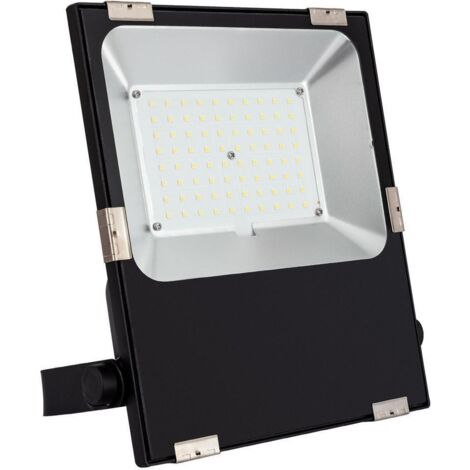 Ledkia Faretto Proiettore Downlight LED 60W Orientabile Rettangolare Nero 130lm/W Foro 210x125mm 4000K Bianco Naturale | Leroy Merlin