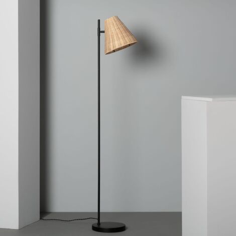 Lampada Da Terra Lampada Da Terra Ad Arco Lampada Da Soggiorno Lampada Da Terra In Vetro Curvato Rame Metallo Nero 1x E27 Lxlxh 39 X 25 X 150 Cm 86330578