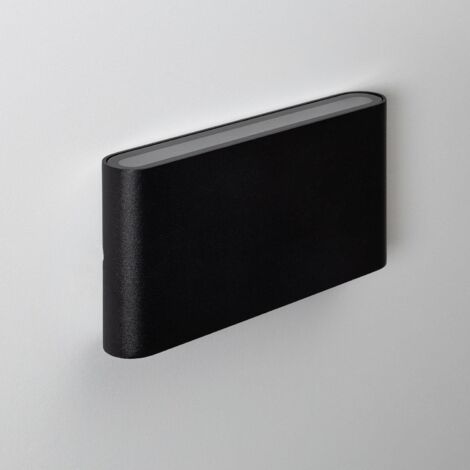Applique da parete led 13w ovale verticale orientabile bianco oro