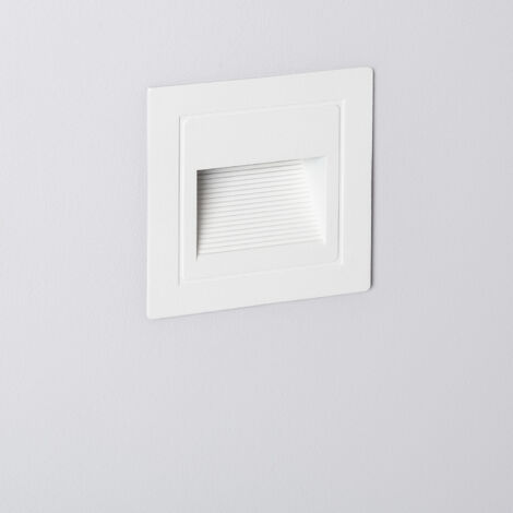Ledkia Segnapasso da Parete LED 1.5W da Incasso con Sensore PIR e Ledkia Segnapasso da Parete LED 1.5W da Incasso con Sensore PIR e