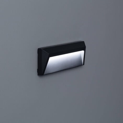 Segnapasso LED da Superficie Chester IP65 2W Grigio Bianco Freddo  6000K