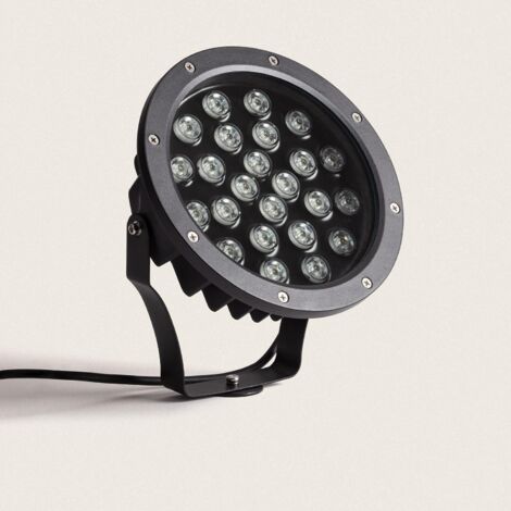 Faretto LED con Picchetto Colmar 24W IP67 3000K Bianco Caldo (1/5)