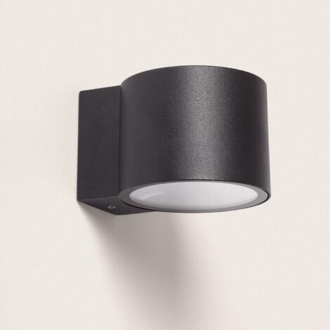 Applique Da Parete LED Per Esterni - Dimmerabile Con Telecomando, IP65 Antipioggia, Striscia Lunga 200 Cm, Nera