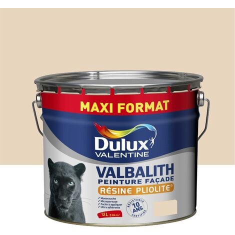 Peinture Façade Valbalith Mat Ton Pierre 12 L - Dulux Valentine
