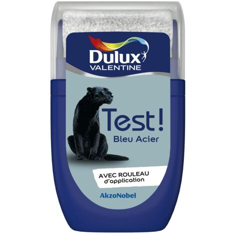 Testeur couleur Bleu Acier 30 mL - Peinture Dulux Valentine
