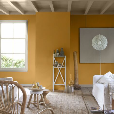 Peinture Crème De Couleur Mat Miel 2,5 L - Dulux Valentine