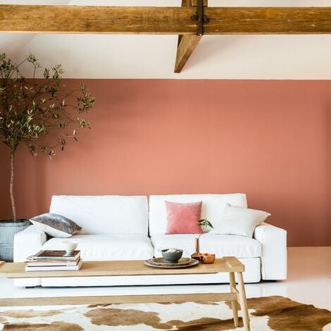 Peinture Crème De Couleur Satin Cuivre Rose 2,5 L - Dulux Valentine