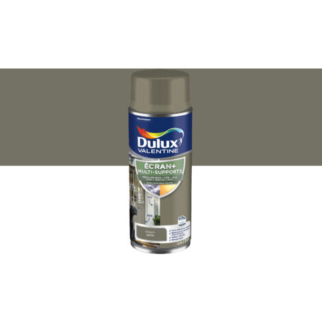 ECRAN+ MULTI-SUPPORTS EXTERIEURE Satin - Lot de 3 aérosols en phase aqueuse - Origan 400 ml - Dulux Valentine