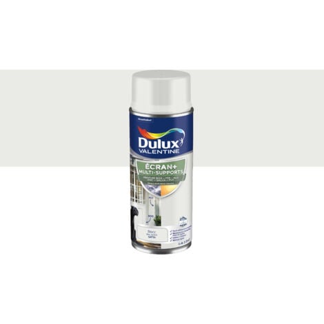 ECRAN+ MULTI-SUPPORTS EXTERIEURE Satin - Lot de 3 aérosols en phase aqueuse - Blanc 400 ml - Dulux Valentine