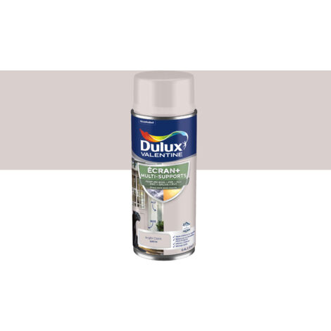 ECRAN+ MULTI-SUPPORTS EXTERIEURE Satin - Lot de 4 aérosols en phase aqueuse - Argile Claire 400 ml - Dulux Valentine