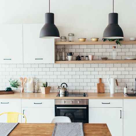 Peinture De Rénovation Simple & Deco Meubles De Cuisine Satin Blanc 2 L - Dulux Valentine