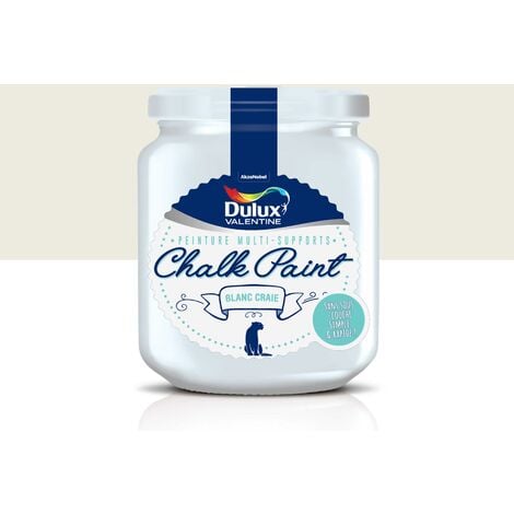 Peinture De Rénovation Chalk Paint Ultra Mat Blanc Craie 0,175 L - Dulux Valentine
