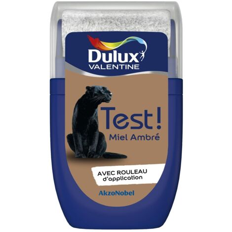 Testeur couleur Miel Ambré 30 mL - Peinture Dulux Valentine
