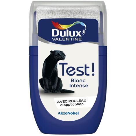 Testeur couleur Blanc Intense 30 mL - Peinture Dulux Valentine